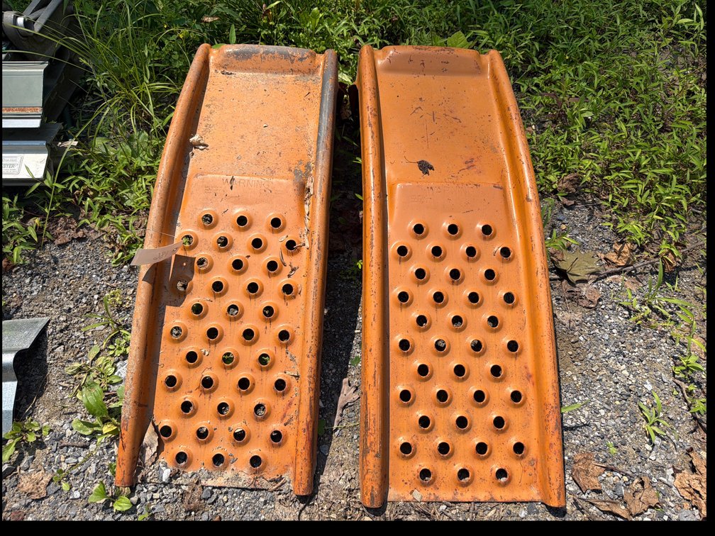 (2) Automotive Service Ramps