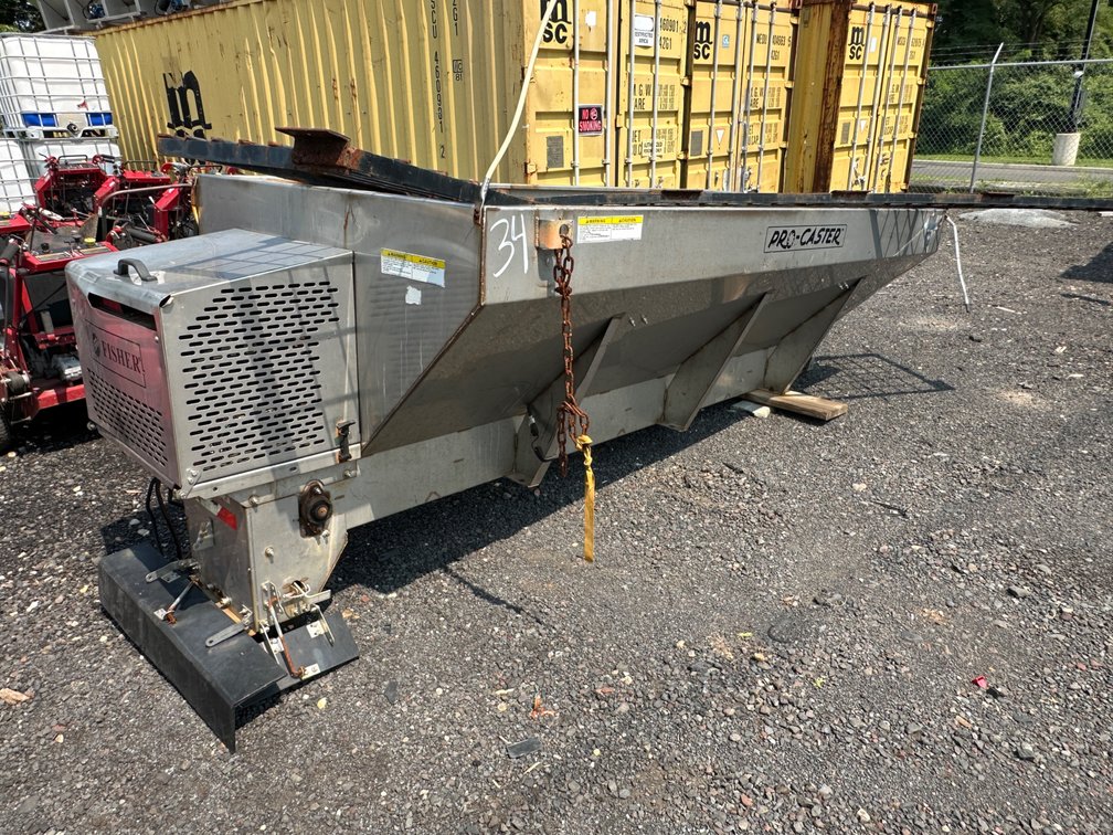 Fisher ProCaster 10' Stainless Steel Truck Body Salter