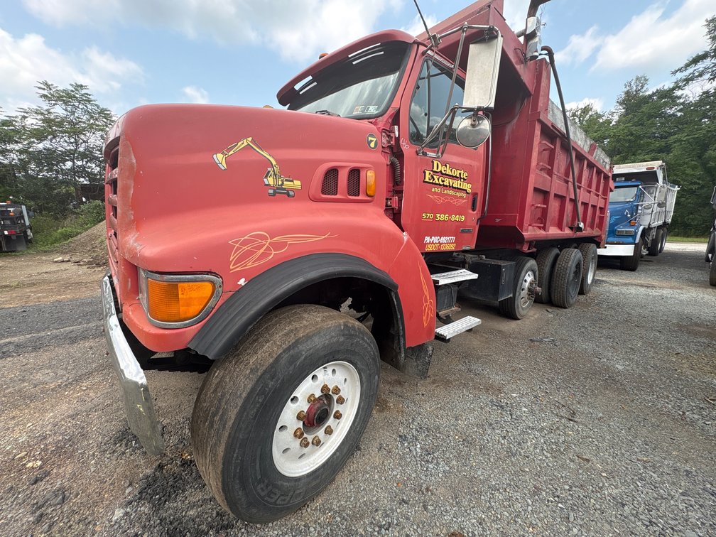 2000 Ford Sterling Tri-Axle Dump Truck