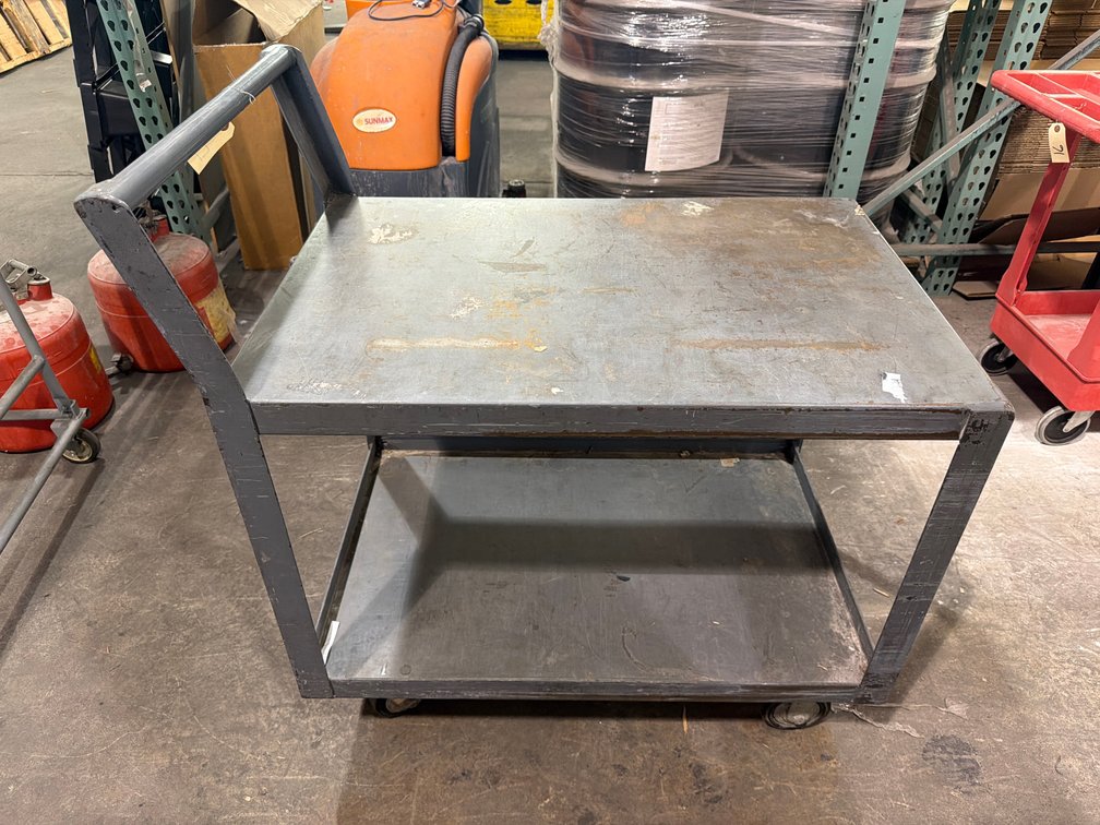 Heavy-Duty Steel Shop Cart
