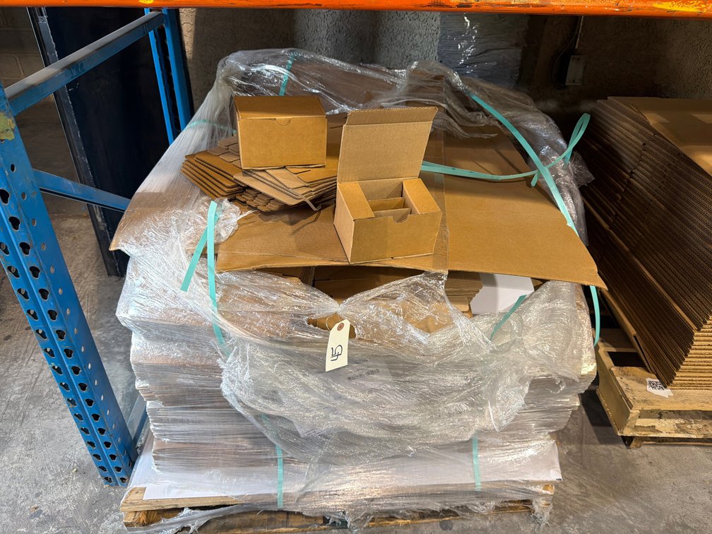Skid of Assorted Specialty Boxes