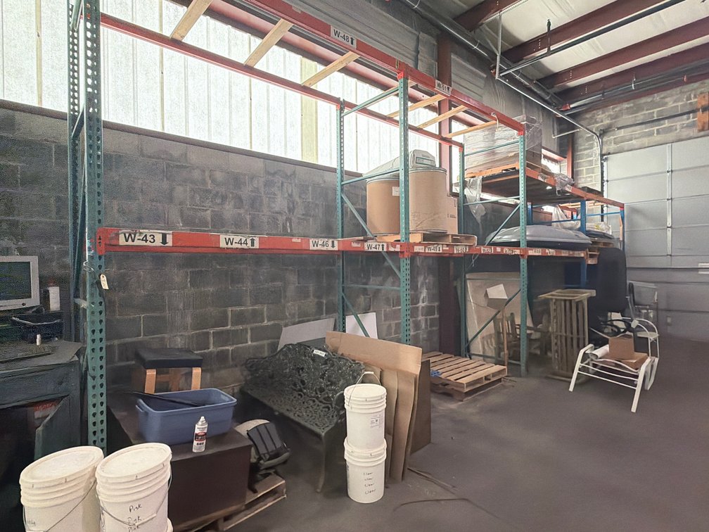 (4) Sections Pallet Racking