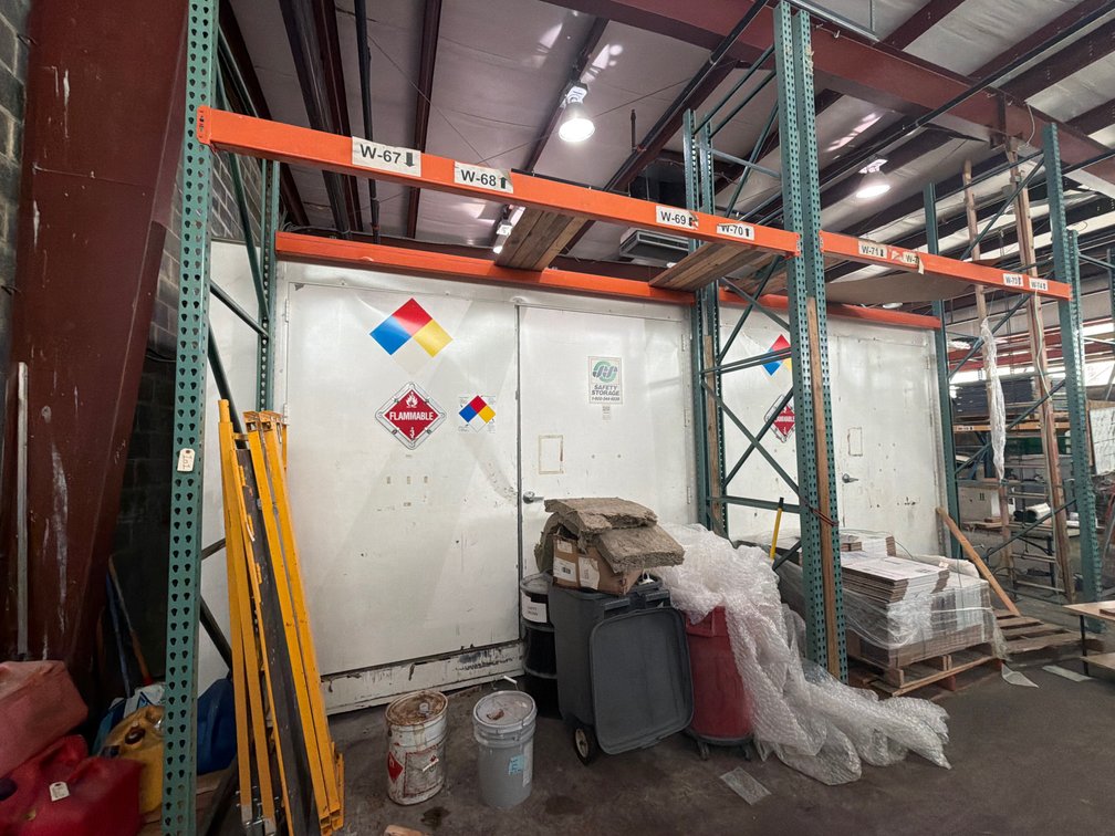(2) Sections Pallet Racking