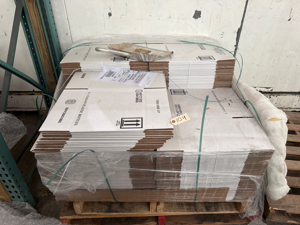 Approx. (250) Knockdown Corrugated Boxes