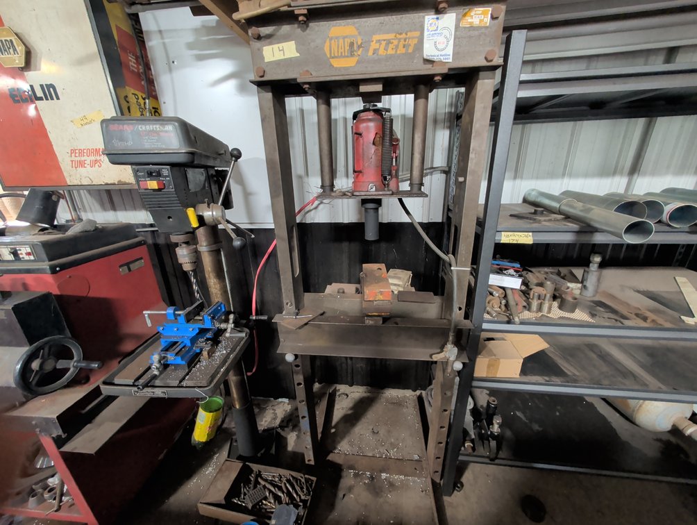 NAPA Fleet H-Frame Hydraulic Press