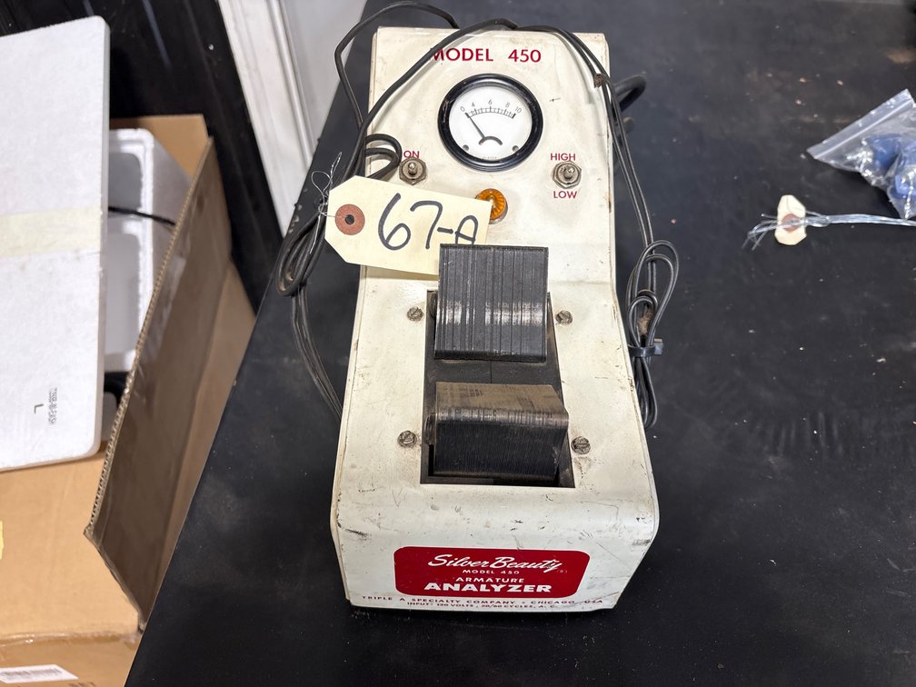 Silver Beauty Model 450 Armature Analyzer