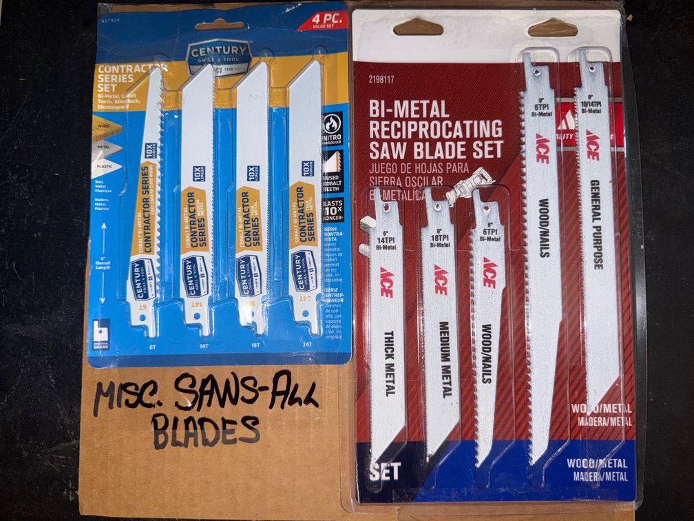 Miscellaneous Saws All Blades