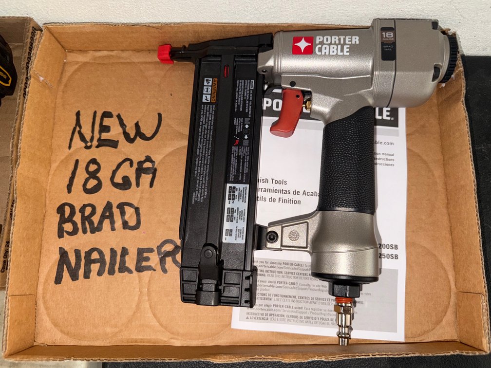 New 18GA Brad Nailer