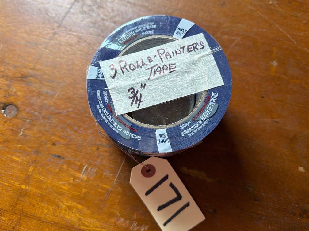 (3) Rolls Of Painter’s Tape