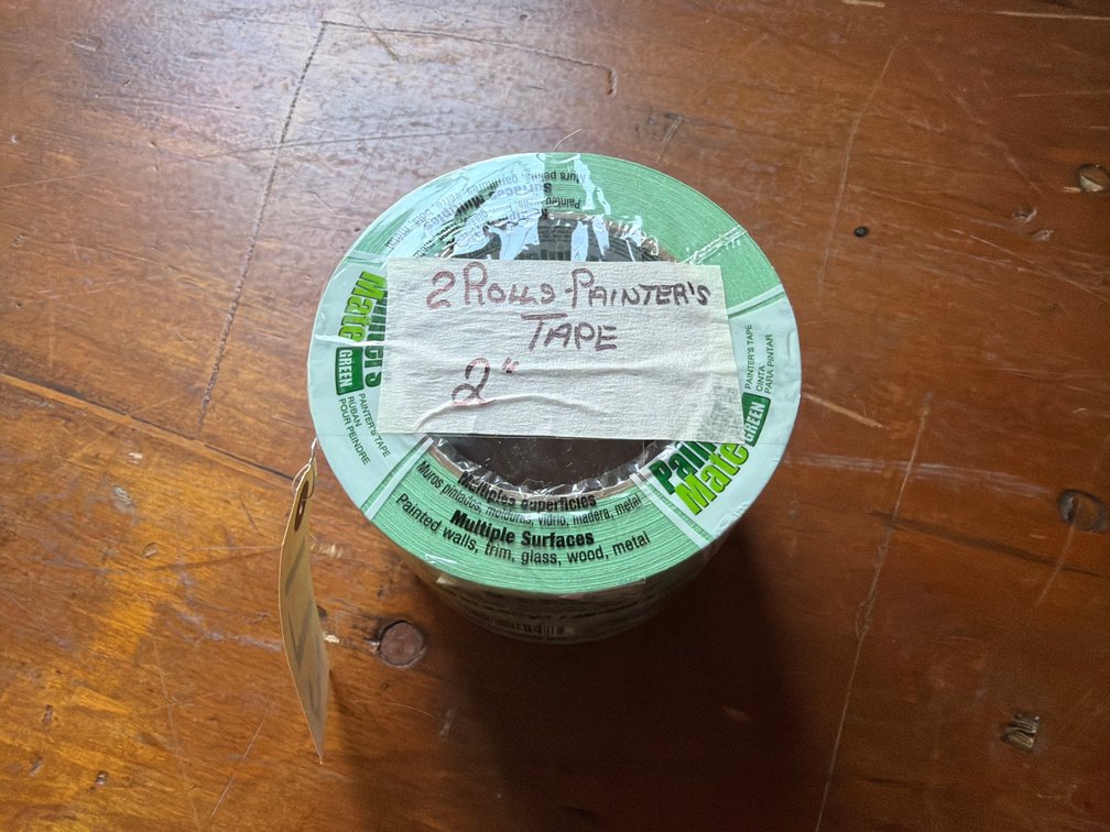 (2) Rolls Of Painter’s Tape