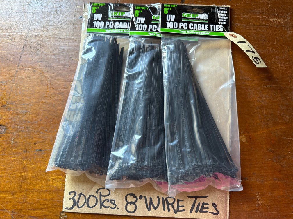 (300) 8” Wire Ties