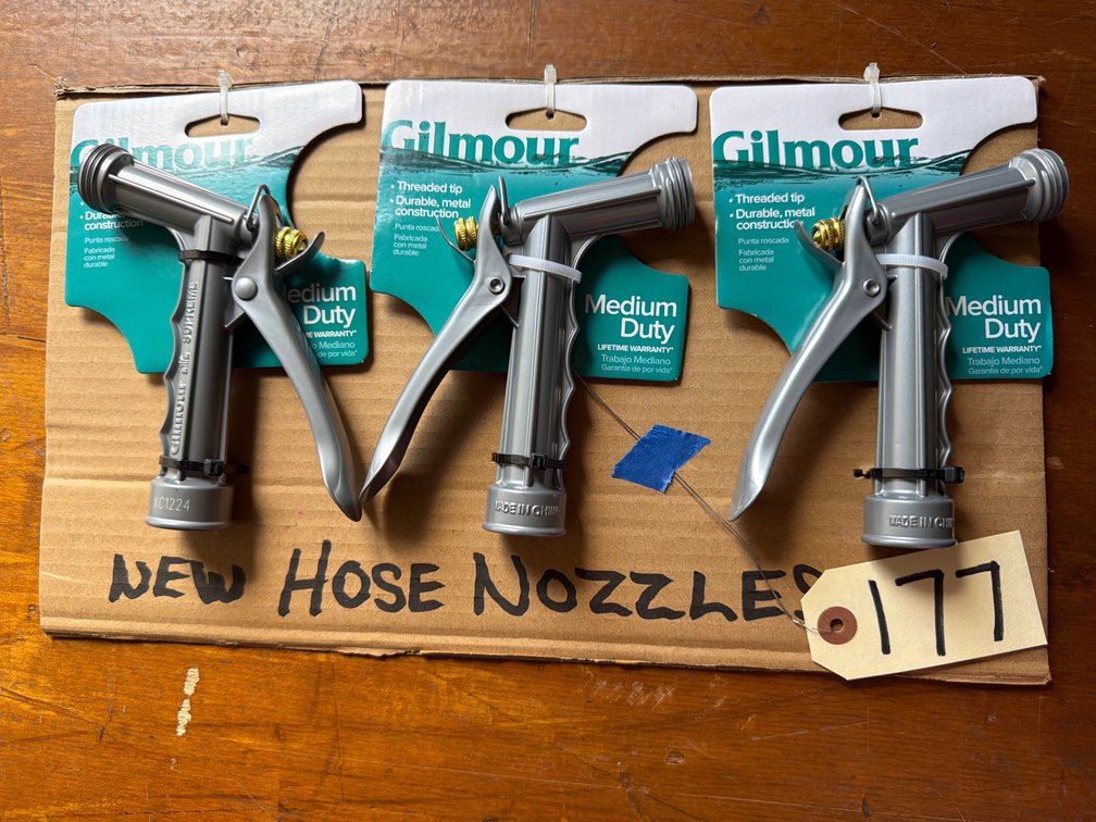 (3) Hose Nozzles