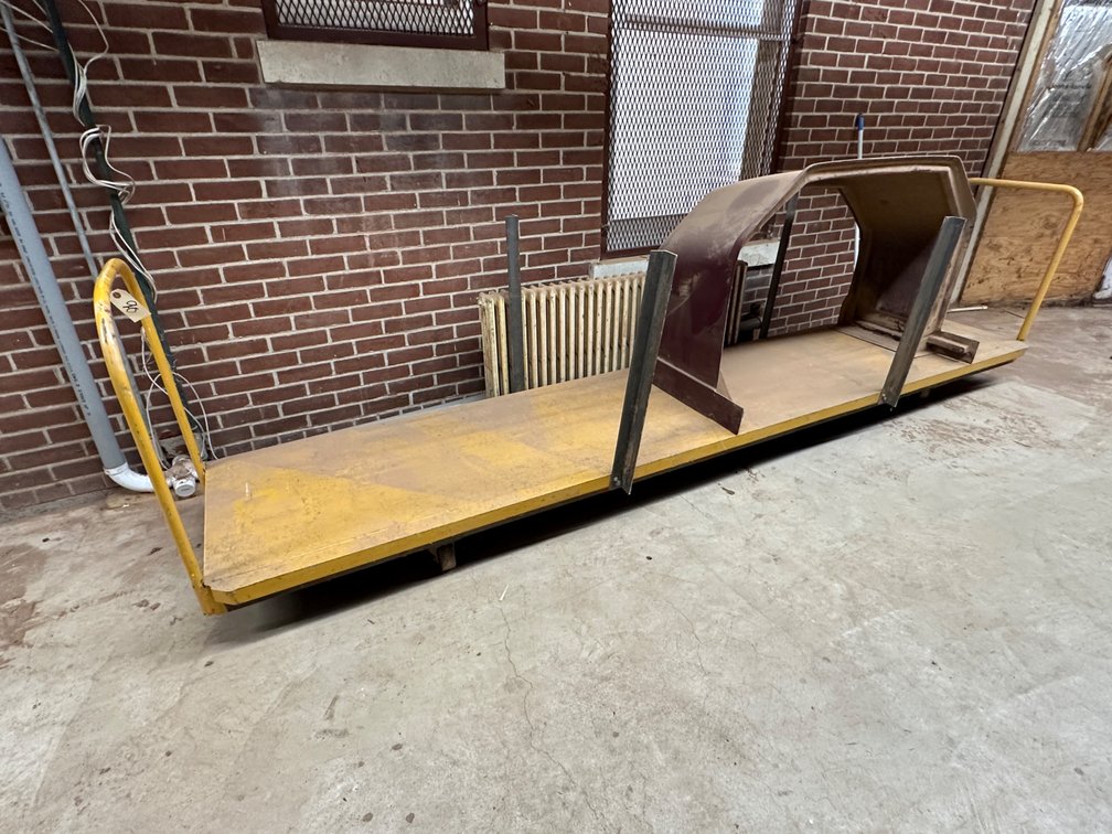 Steel Flat Shop Cart