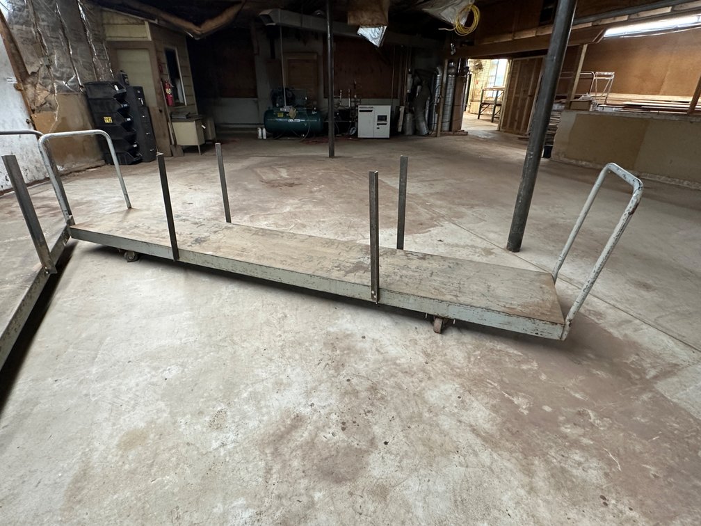 Steel Flat Shop Cart