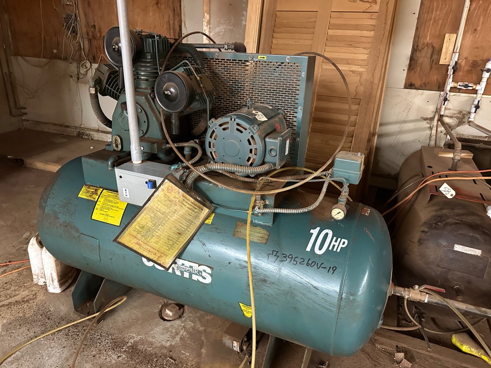 Curtis Horizontal Air Compressor
