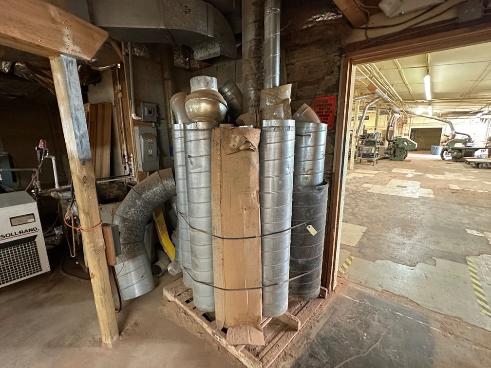 Assorted Dust Collection Ductwork