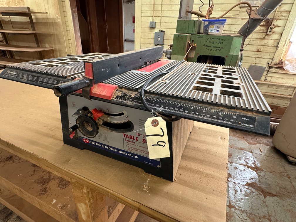 King Feng Fu 10" Table Saw