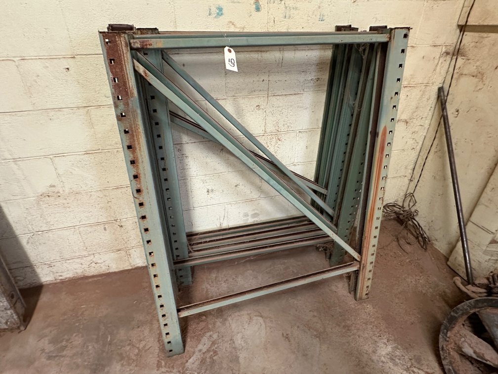 (5) Pallet Rack Uprights