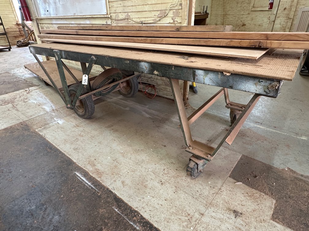 Heavy-Duty Portable Steel Work Table