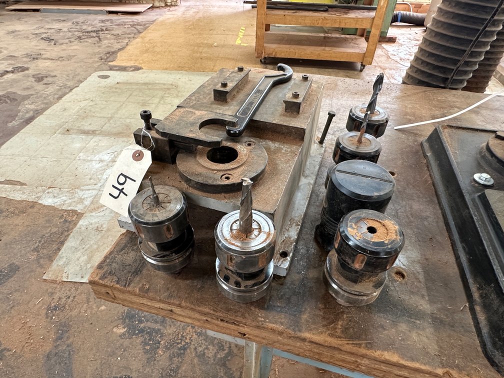 (6) CNC Tool Holders & Tool Setter