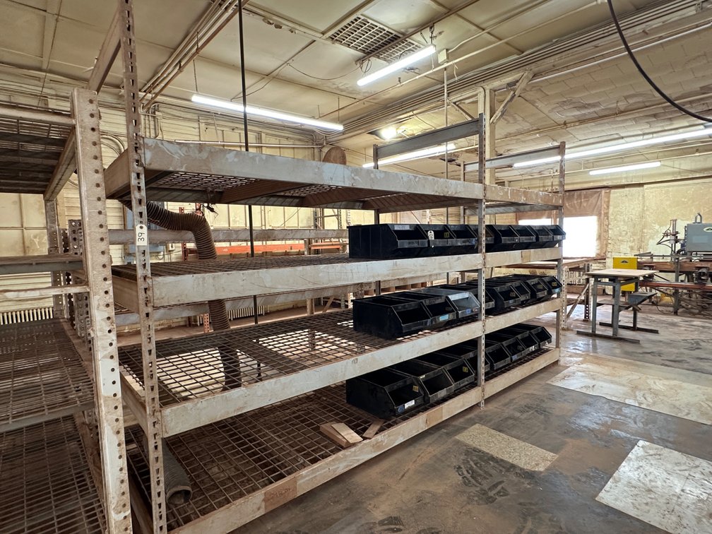 (2) Pallet Rack Sections