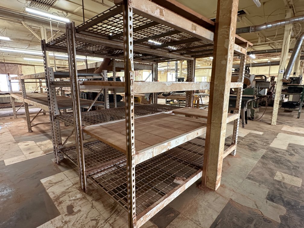 (2) Pallet Rack Sections