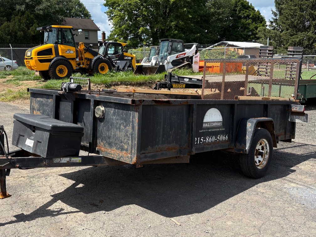 2014 Holmes Single-Axle Landscape Utility Trailer