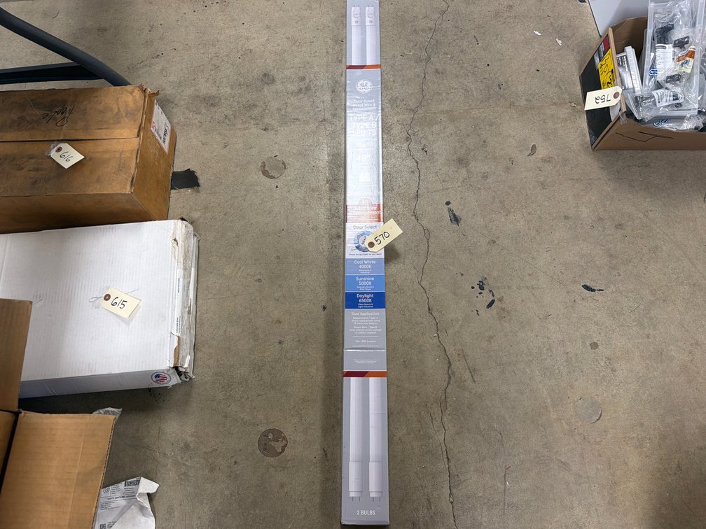 (2) 48” LED T8 Light Bulbs