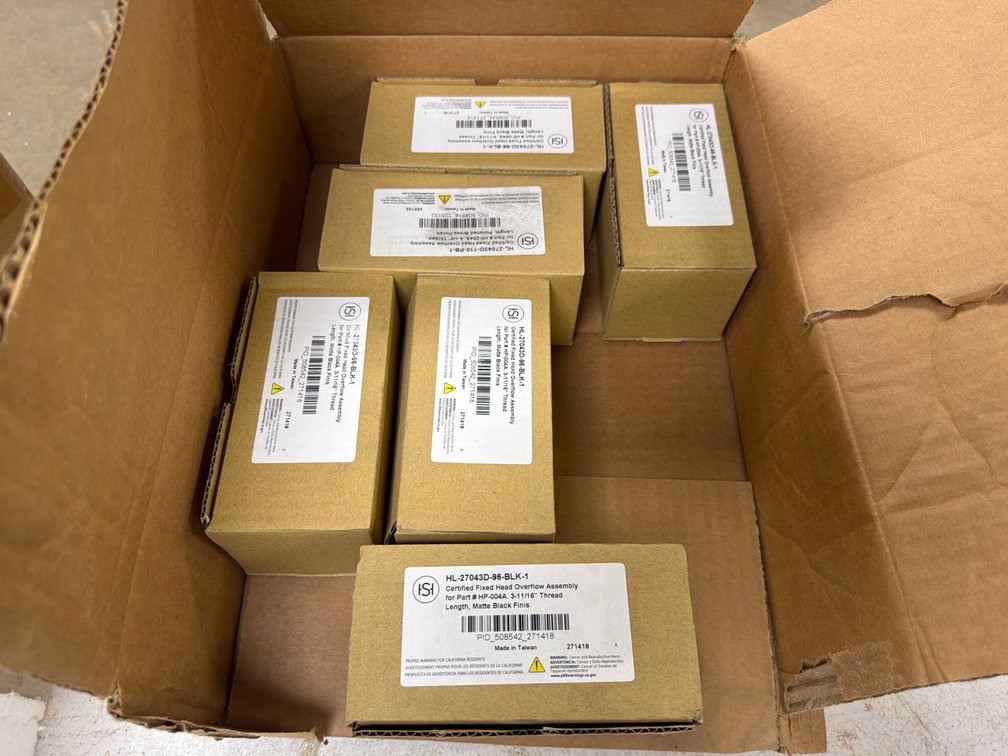 Certified Fixed Head Overflow Assembly's