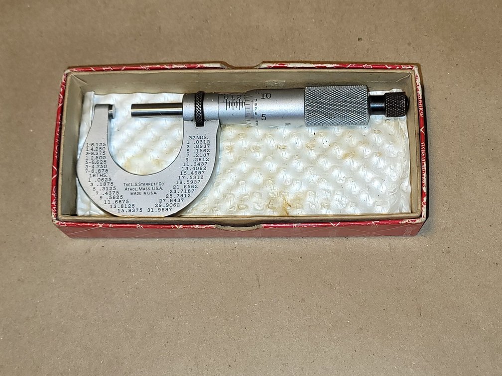 Starrett Micrometer