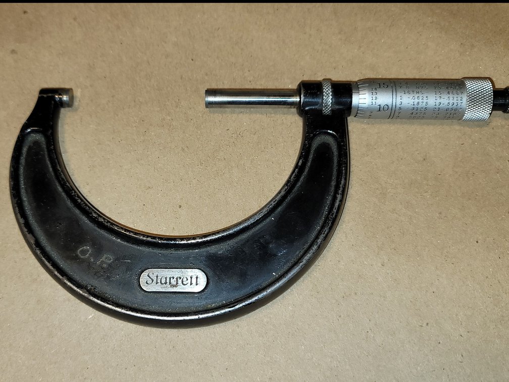 Starrett No. 436 Micrometer