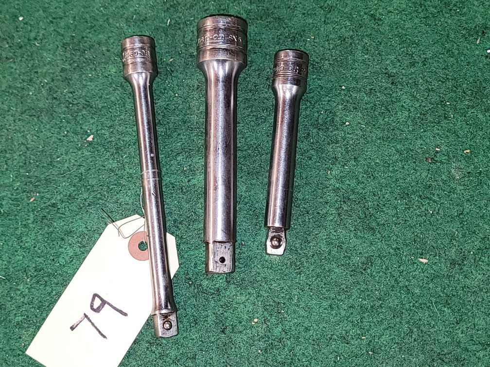 (3) Snap-On Socket Extensions