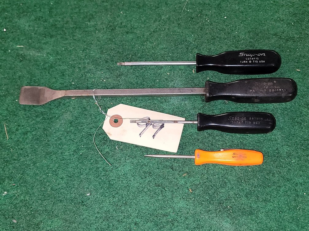 (4) Snap-On Specialty Screwdrivers