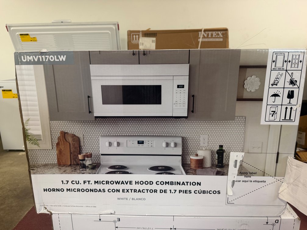 New Microwave Hood Combination