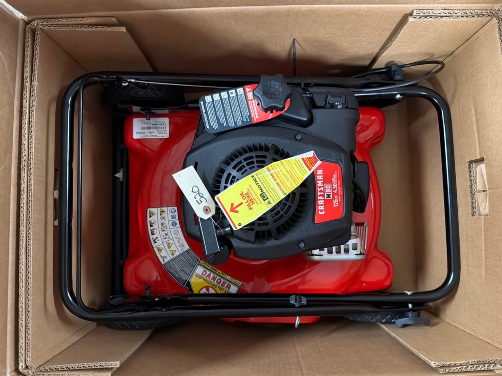 New Craftsman M90 Gas Push Mower