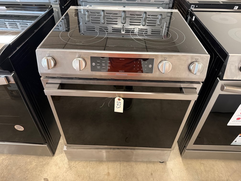 New Hisense Electric Range