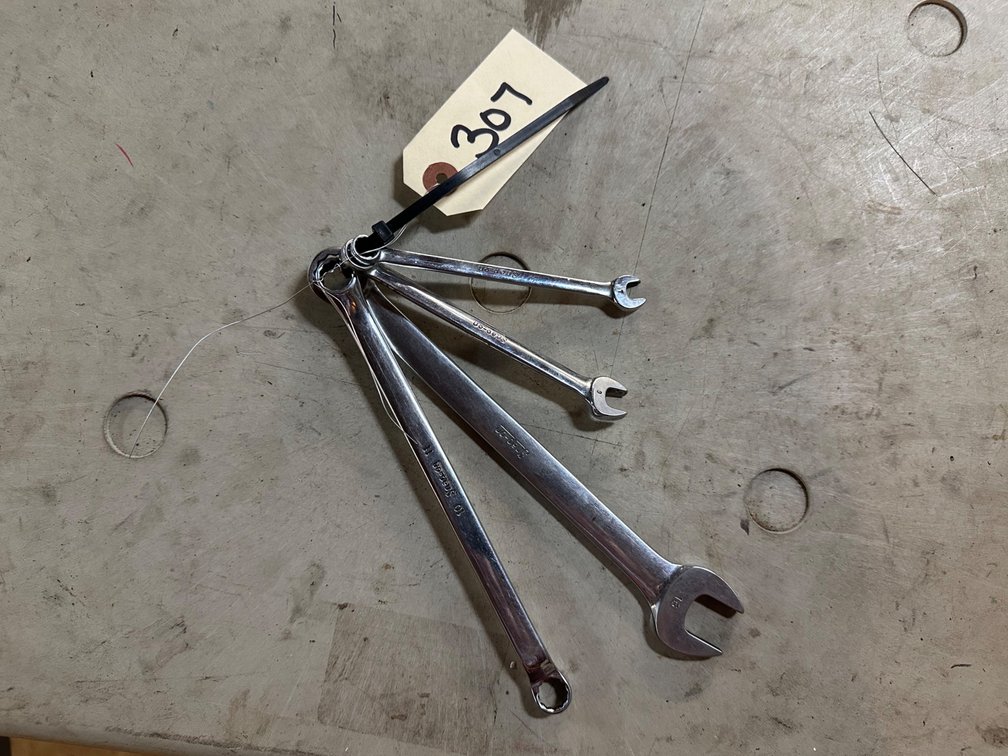 (4) Snap-On Metric Wrenches