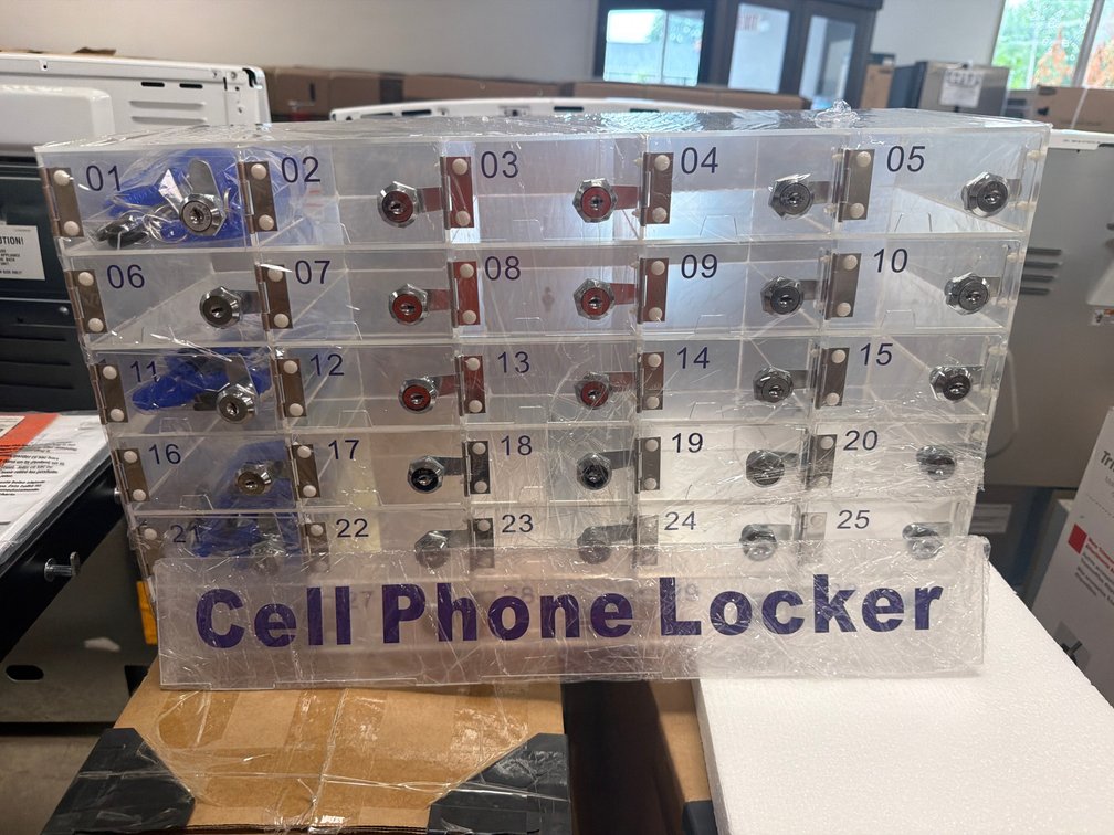 New Cell Phone Locker