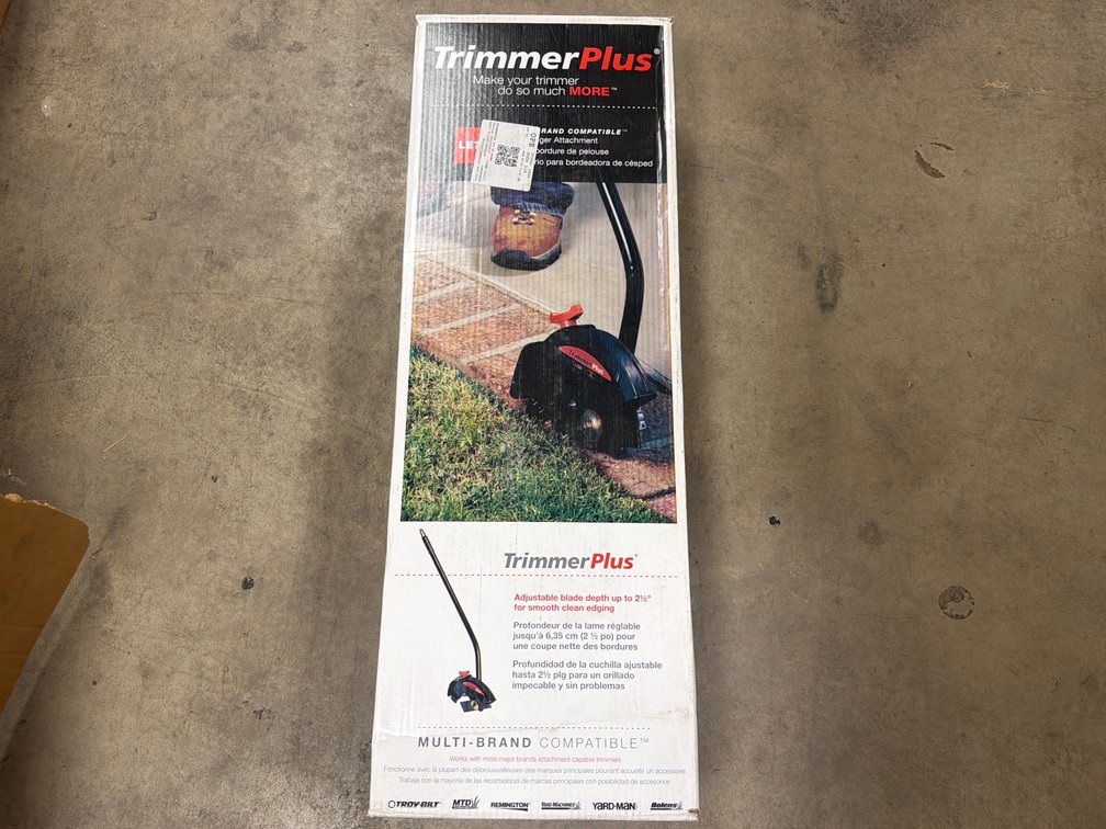 New Trimmer Plus Lawn Edger Attachment