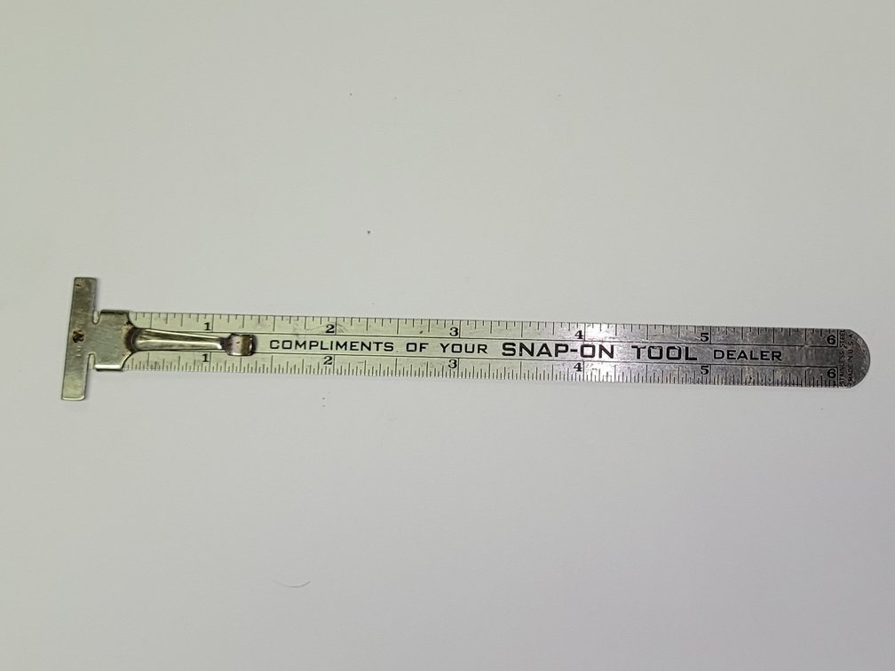 Snap-On Pocket Ruler