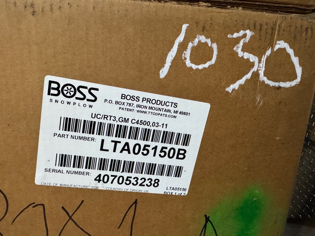 Boss 2003-2011 Chevy/GMC C4500/C5500 RT3 Undercarriage