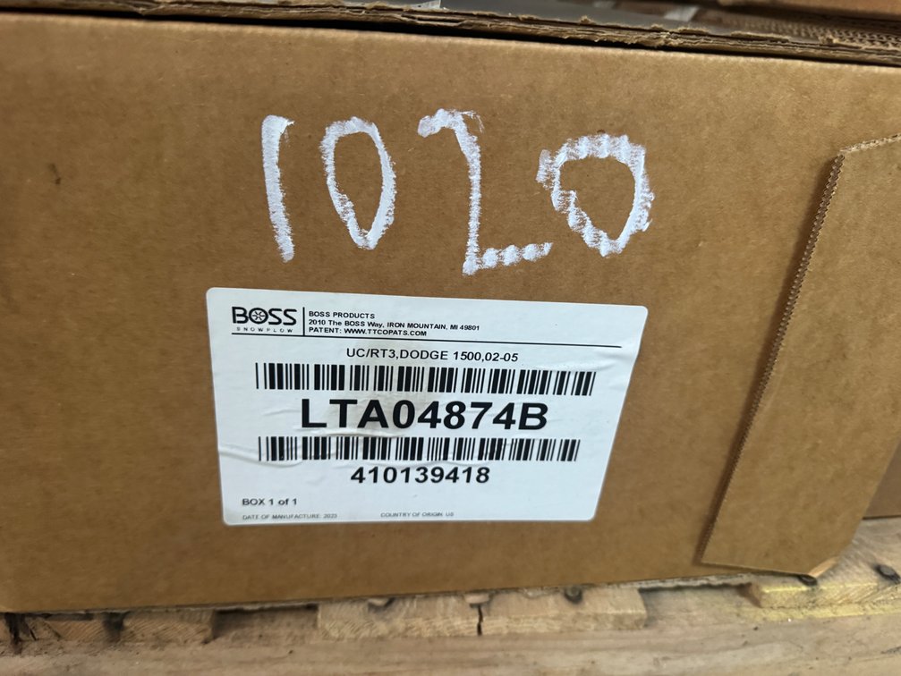 Boss RT3 Dodge Plow Mount