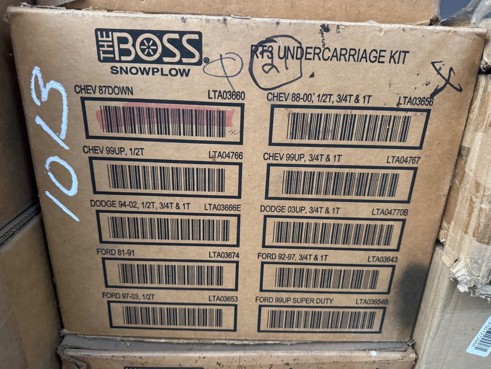 Boss 1979-1987 Chevy/GMC RT3 Undercarriage
