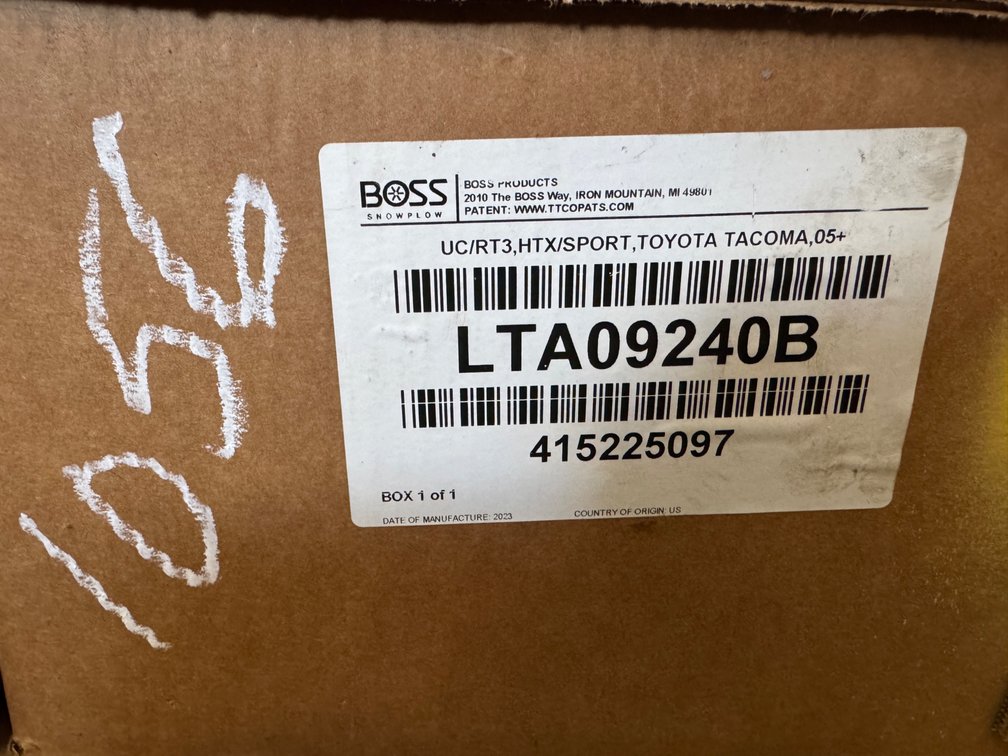 Boss 2005 & Newer Toyota Tacoma Sport-Duty Undercarriage