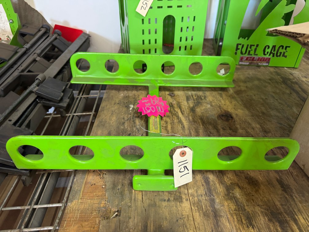 Open Trailer Hand Tool Rack