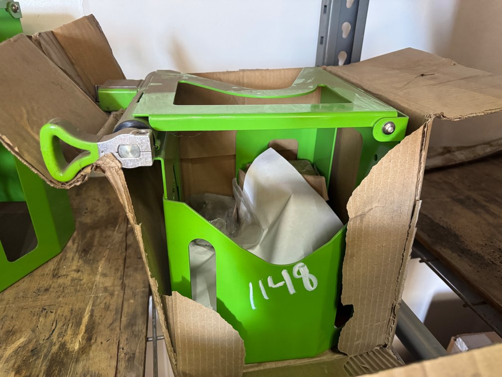 Locking Gas Can Trailer Mounting Bracket