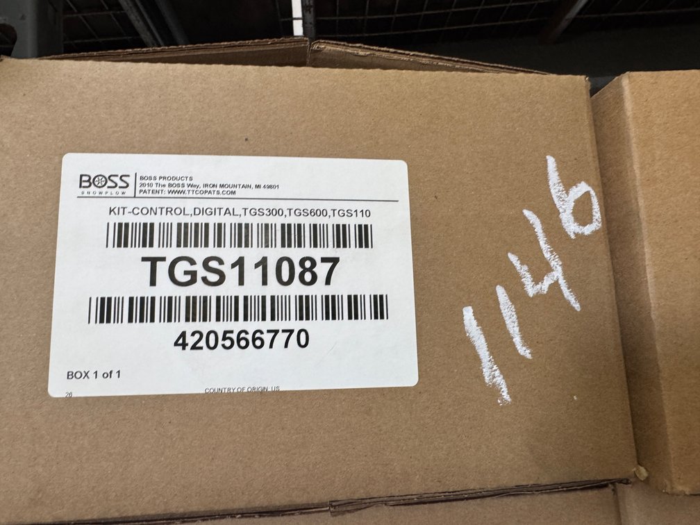 Boss TGS Digital Control Kit