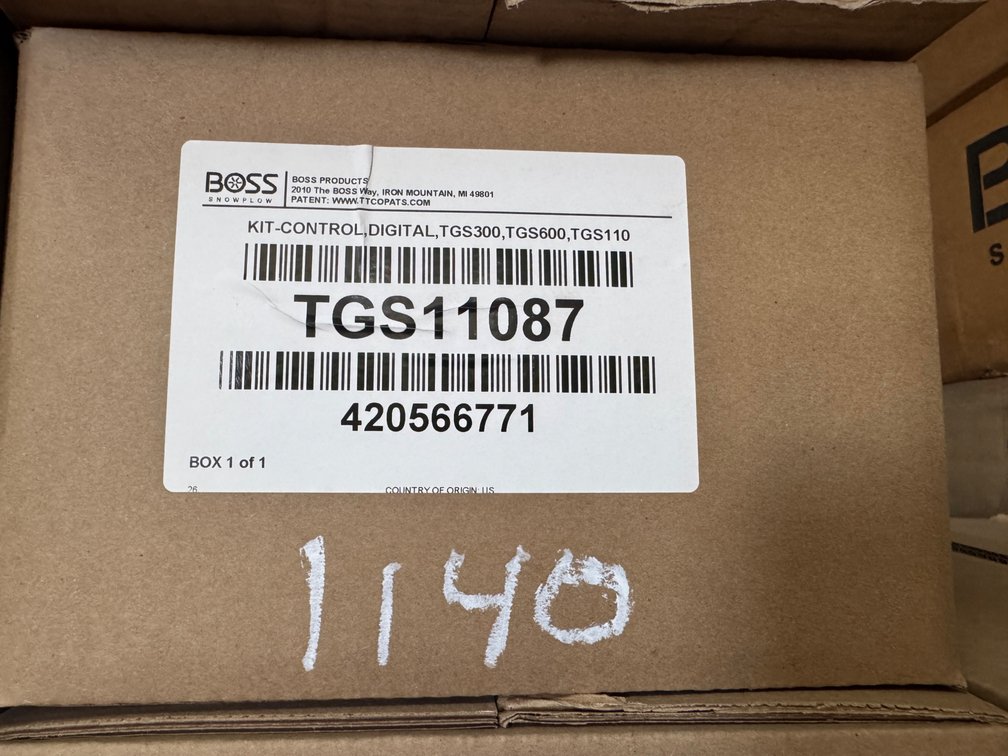 Boss TGS Digital Control Kit