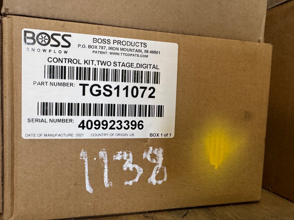 Boss TGS800 Two-Stage Digital Control Kit