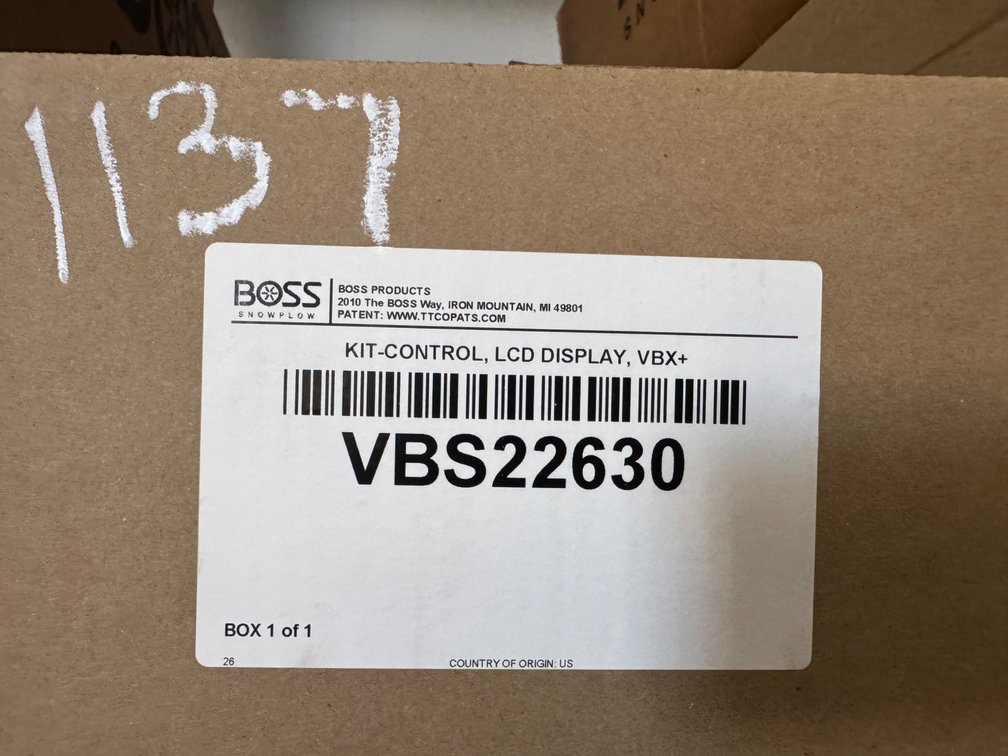 Boss VBX+ LCD Display Control Kit